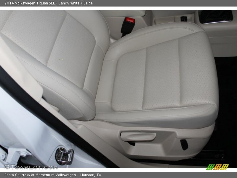 Candy White / Beige 2014 Volkswagen Tiguan SEL