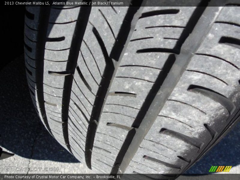 Atlantis Blue Metallic / Jet Black/Titanium 2013 Chevrolet Malibu LS