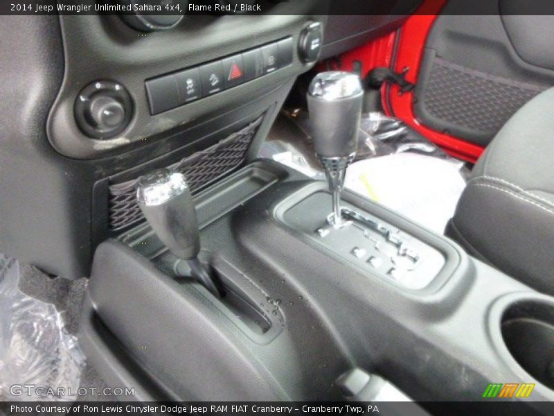 Flame Red / Black 2014 Jeep Wrangler Unlimited Sahara 4x4