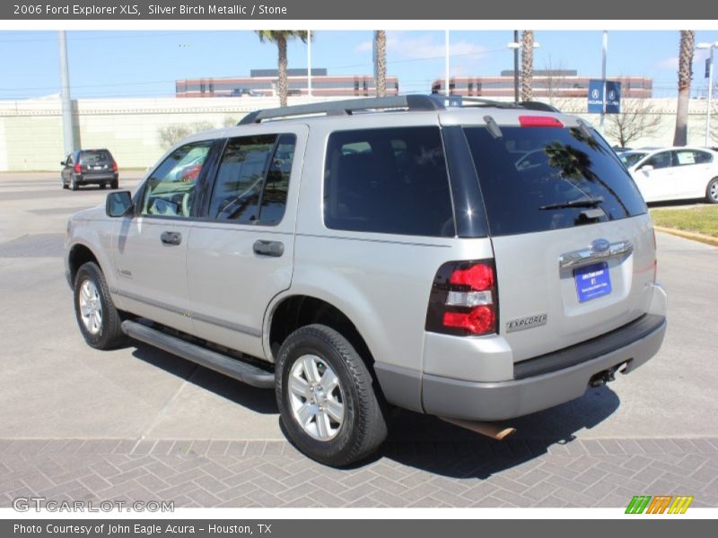 Silver Birch Metallic / Stone 2006 Ford Explorer XLS