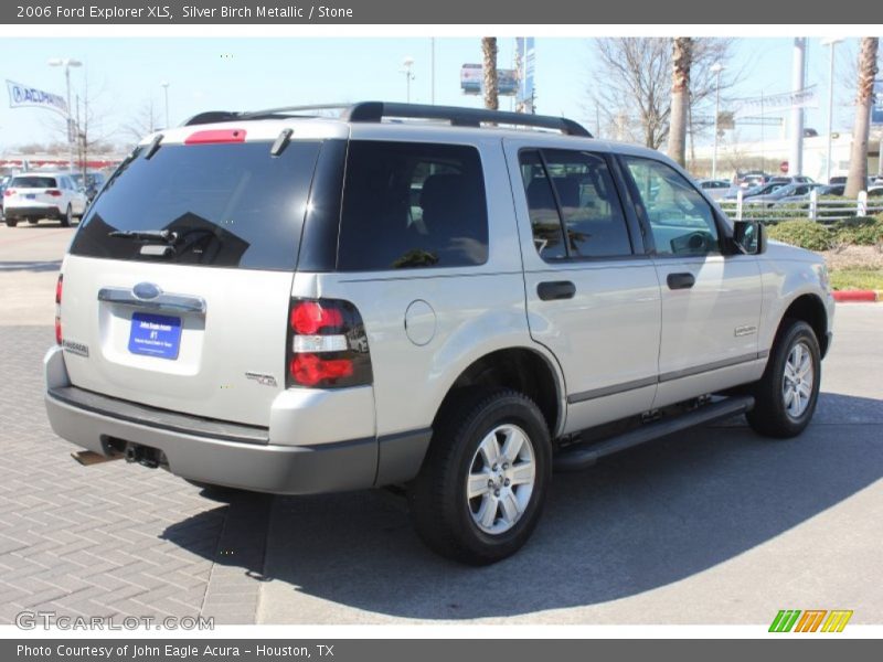Silver Birch Metallic / Stone 2006 Ford Explorer XLS