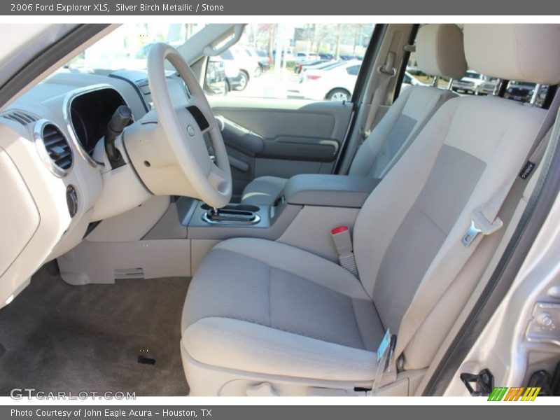 Silver Birch Metallic / Stone 2006 Ford Explorer XLS