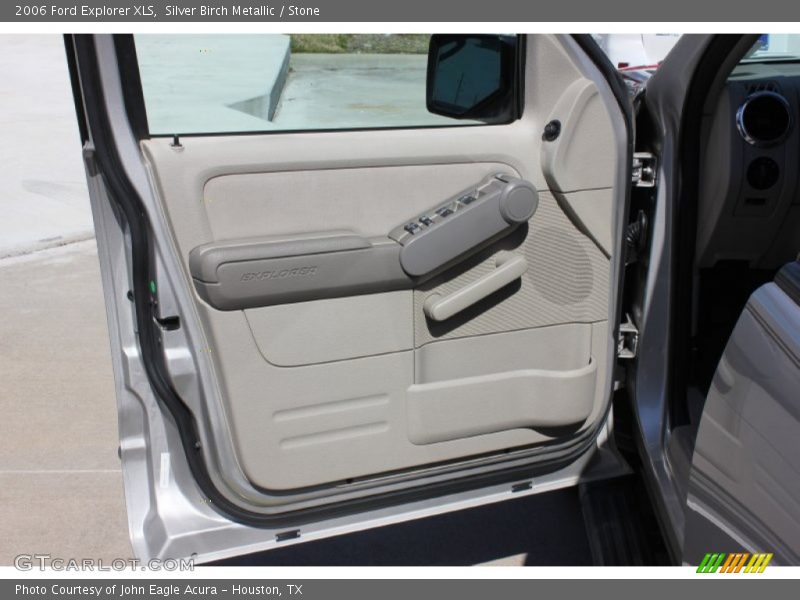 Silver Birch Metallic / Stone 2006 Ford Explorer XLS