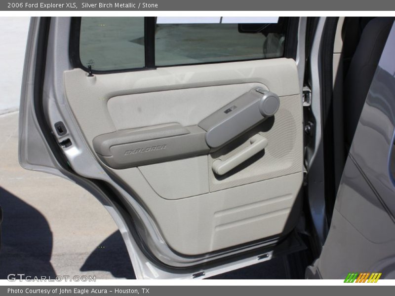 Silver Birch Metallic / Stone 2006 Ford Explorer XLS