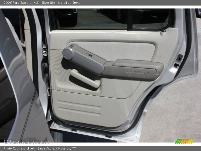 Silver Birch Metallic / Stone 2006 Ford Explorer XLS