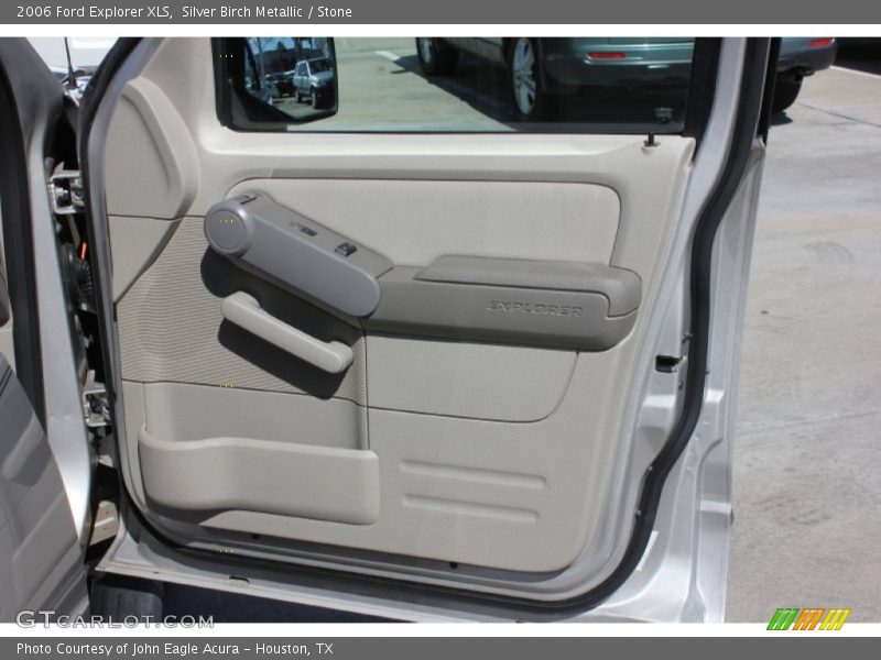 Silver Birch Metallic / Stone 2006 Ford Explorer XLS