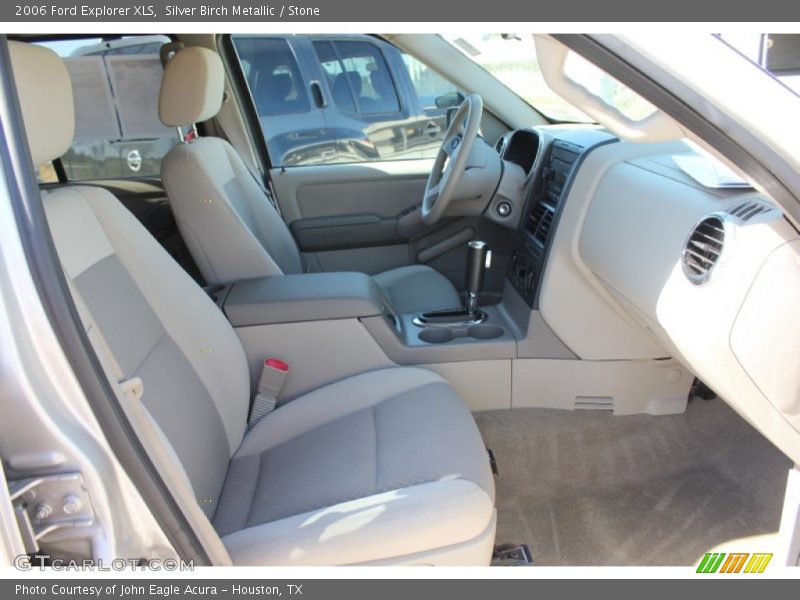 Silver Birch Metallic / Stone 2006 Ford Explorer XLS