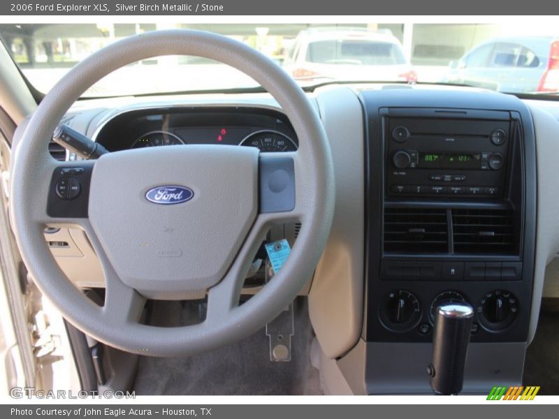 Silver Birch Metallic / Stone 2006 Ford Explorer XLS