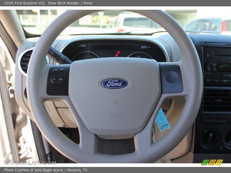 Silver Birch Metallic / Stone 2006 Ford Explorer XLS