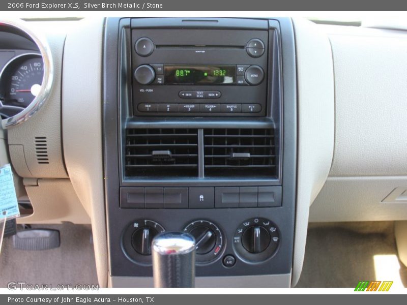 Silver Birch Metallic / Stone 2006 Ford Explorer XLS