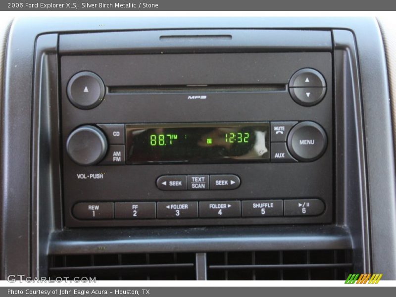Silver Birch Metallic / Stone 2006 Ford Explorer XLS