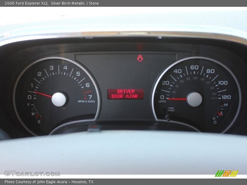 Silver Birch Metallic / Stone 2006 Ford Explorer XLS