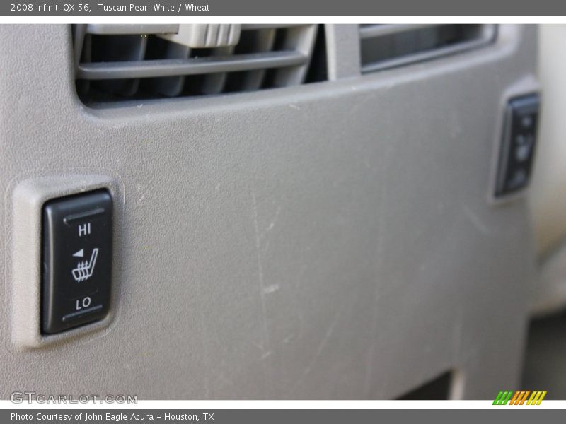 Tuscan Pearl White / Wheat 2008 Infiniti QX 56