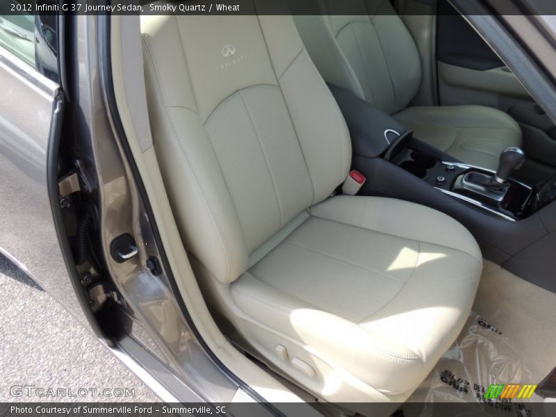 Smoky Quartz / Wheat 2012 Infiniti G 37 Journey Sedan
