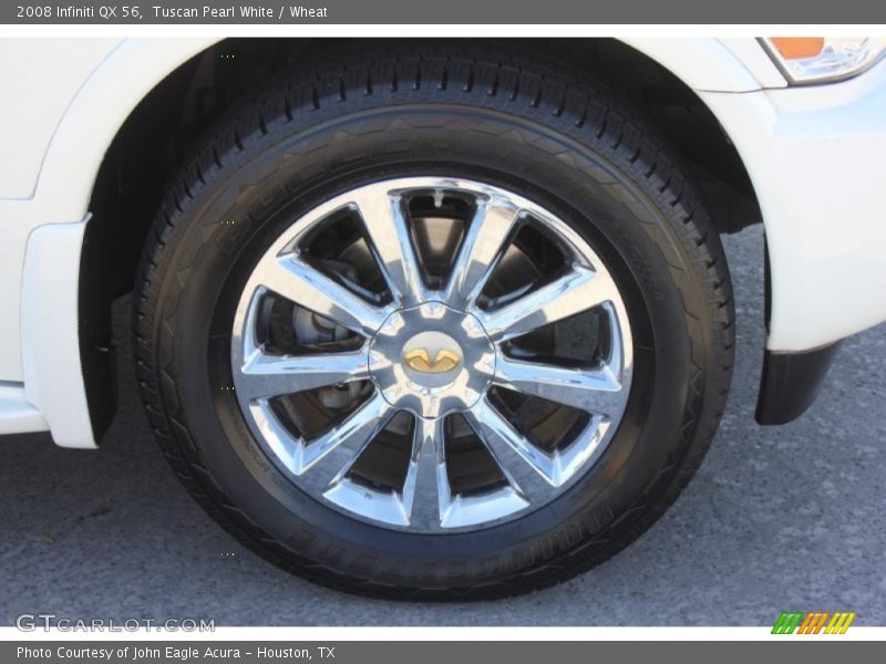 Tuscan Pearl White / Wheat 2008 Infiniti QX 56