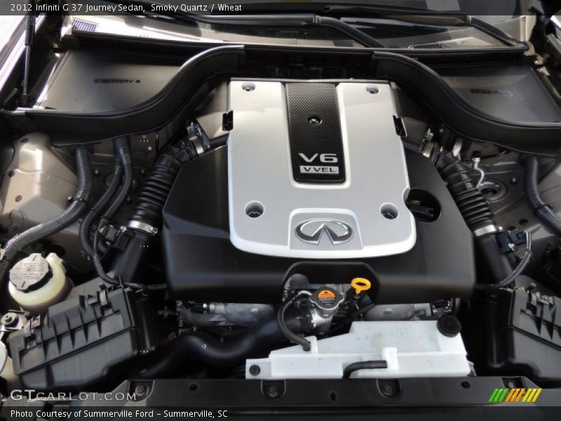 Smoky Quartz / Wheat 2012 Infiniti G 37 Journey Sedan
