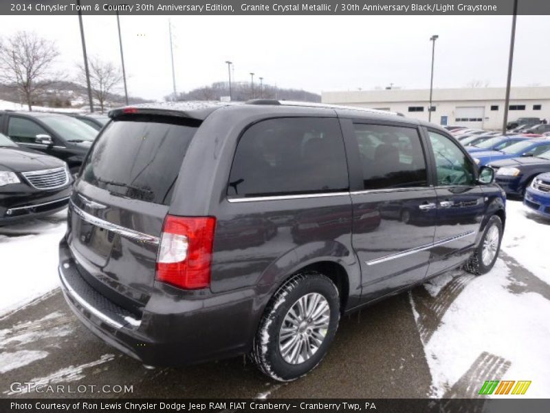 Granite Crystal Metallic / 30th Anniversary Black/Light Graystone 2014 Chrysler Town & Country 30th Anniversary Edition