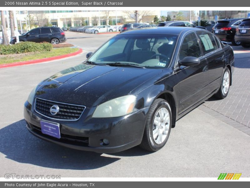 Super Black / Charcoal 2006 Nissan Altima 2.5 S Special Edition