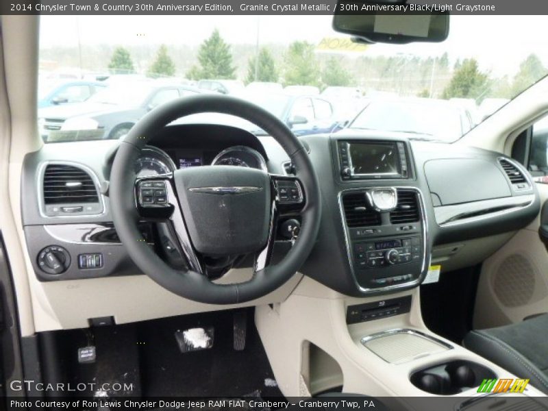 Dashboard of 2014 Town & Country 30th Anniversary Edition