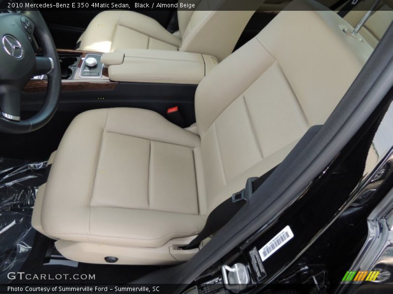 Black / Almond Beige 2010 Mercedes-Benz E 350 4Matic Sedan