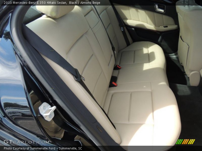 Black / Almond Beige 2010 Mercedes-Benz E 350 4Matic Sedan