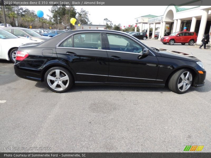 Black / Almond Beige 2010 Mercedes-Benz E 350 4Matic Sedan