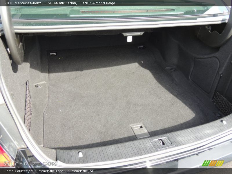 Black / Almond Beige 2010 Mercedes-Benz E 350 4Matic Sedan