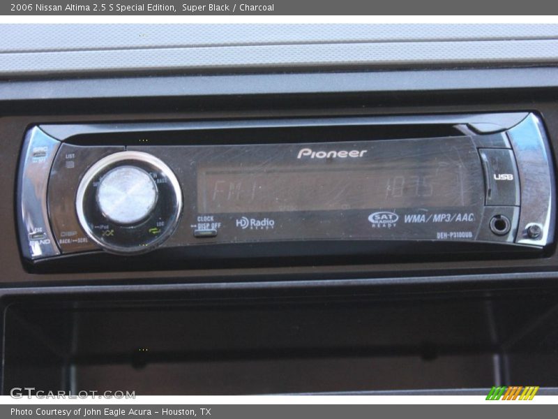 Super Black / Charcoal 2006 Nissan Altima 2.5 S Special Edition