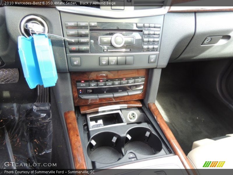 Black / Almond Beige 2010 Mercedes-Benz E 350 4Matic Sedan