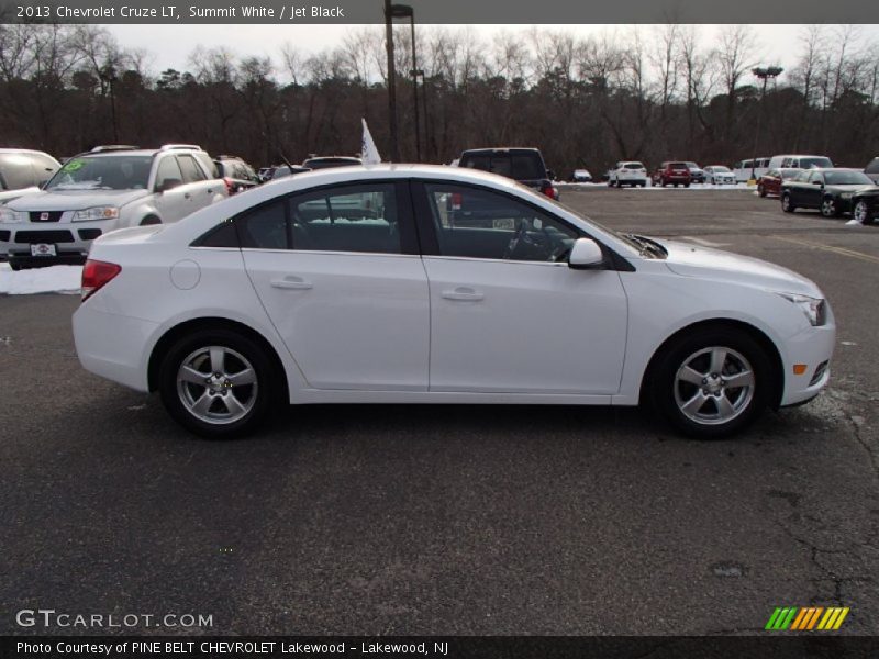 Summit White / Jet Black 2013 Chevrolet Cruze LT