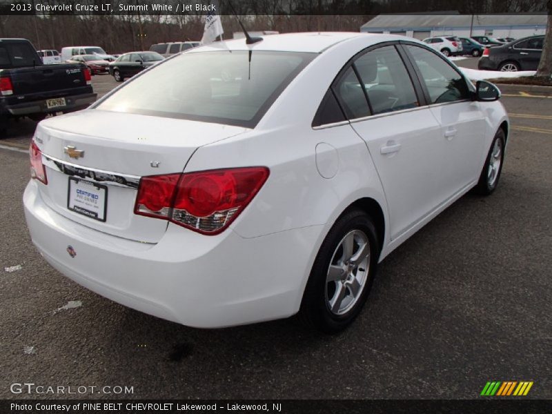 Summit White / Jet Black 2013 Chevrolet Cruze LT