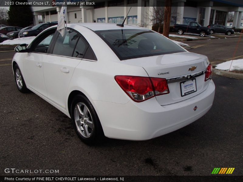 Summit White / Jet Black 2013 Chevrolet Cruze LT
