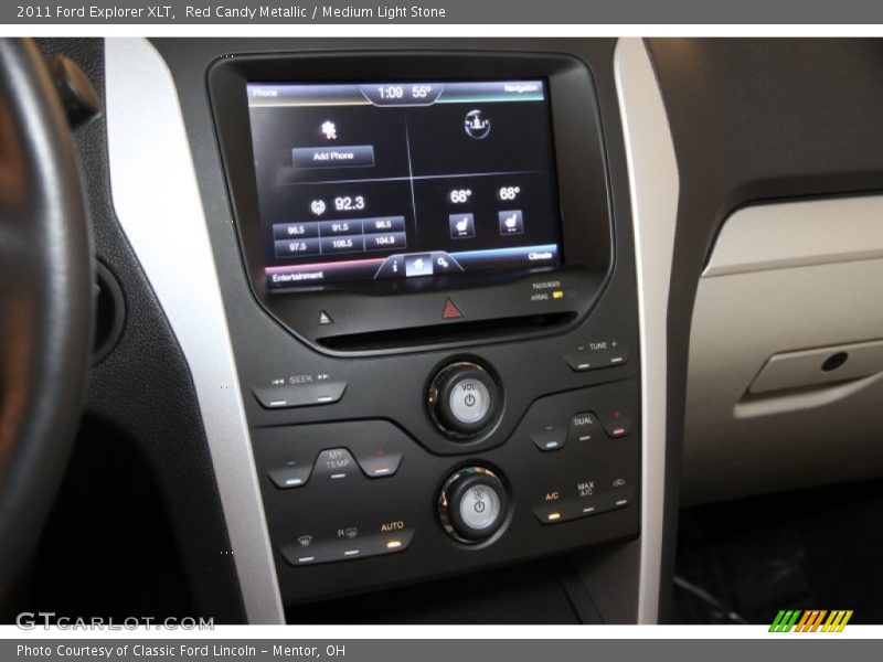 Red Candy Metallic / Medium Light Stone 2011 Ford Explorer XLT