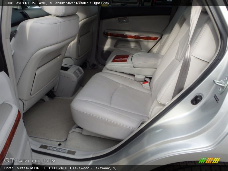 Millenium Silver Metallic / Light Gray 2008 Lexus RX 350 AWD