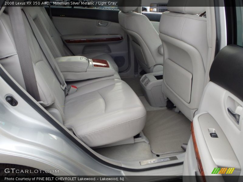 Millenium Silver Metallic / Light Gray 2008 Lexus RX 350 AWD