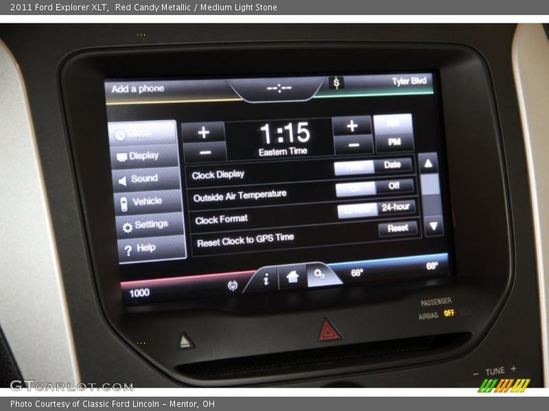 Red Candy Metallic / Medium Light Stone 2011 Ford Explorer XLT