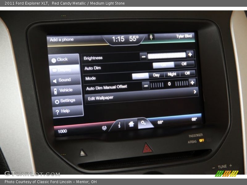 Red Candy Metallic / Medium Light Stone 2011 Ford Explorer XLT