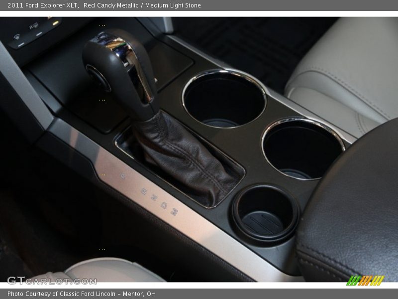 Red Candy Metallic / Medium Light Stone 2011 Ford Explorer XLT