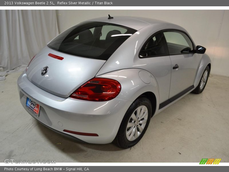 Reflex Silver Metallic / Titan Black 2013 Volkswagen Beetle 2.5L