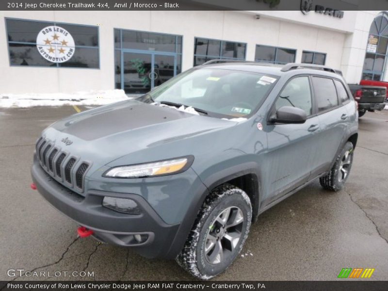 Anvil / Morocco - Black 2014 Jeep Cherokee Trailhawk 4x4