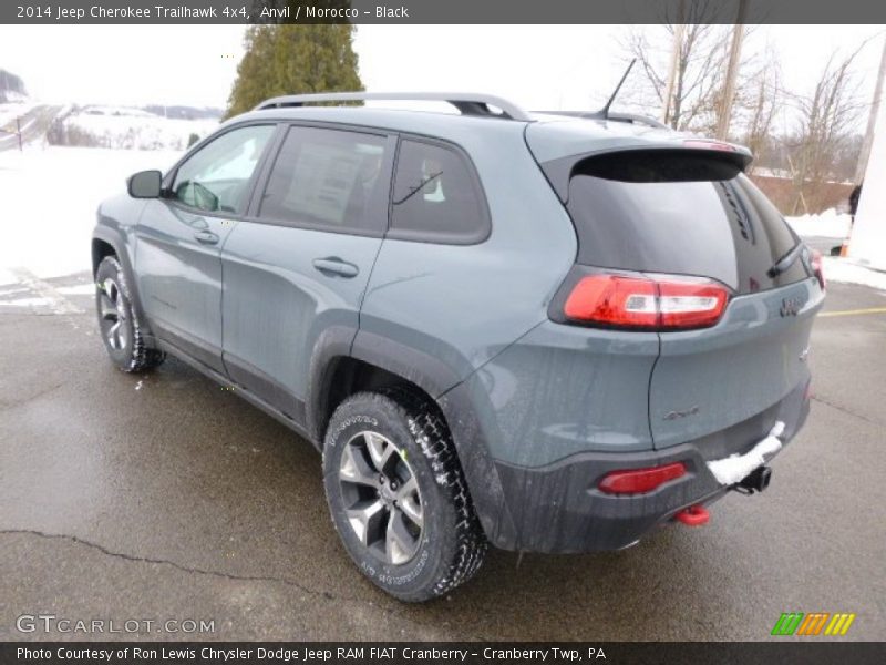 Anvil / Morocco - Black 2014 Jeep Cherokee Trailhawk 4x4