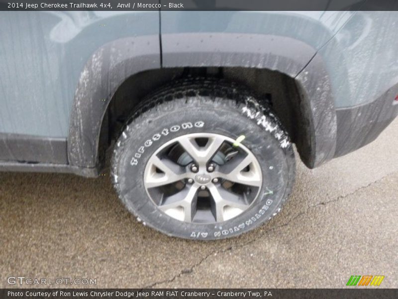 Anvil / Morocco - Black 2014 Jeep Cherokee Trailhawk 4x4