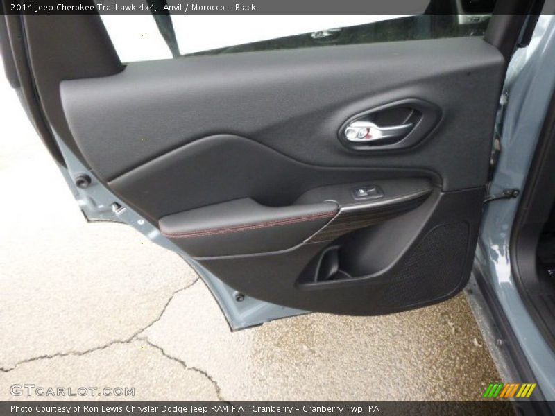 Anvil / Morocco - Black 2014 Jeep Cherokee Trailhawk 4x4