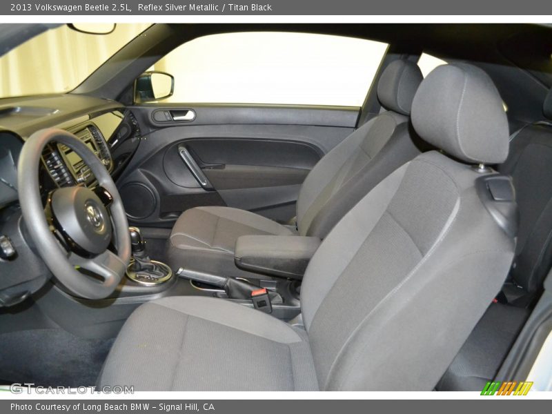 Reflex Silver Metallic / Titan Black 2013 Volkswagen Beetle 2.5L