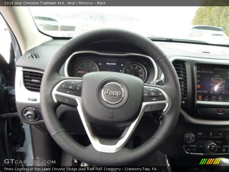 Anvil / Morocco - Black 2014 Jeep Cherokee Trailhawk 4x4