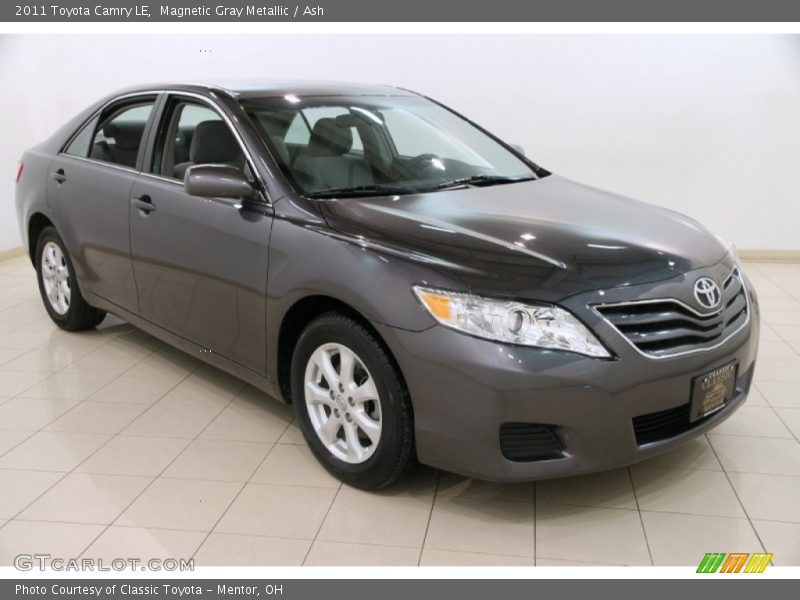 Magnetic Gray Metallic / Ash 2011 Toyota Camry LE