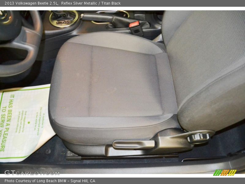 Reflex Silver Metallic / Titan Black 2013 Volkswagen Beetle 2.5L