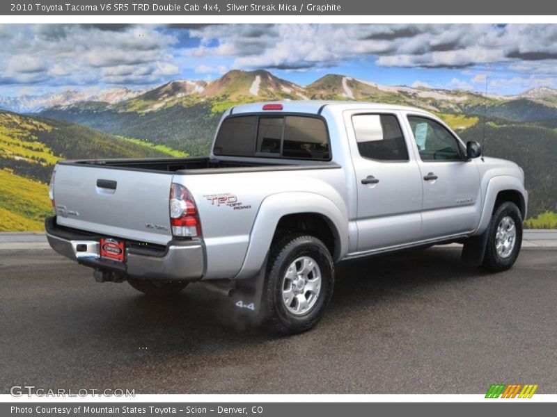 Silver Streak Mica / Graphite 2010 Toyota Tacoma V6 SR5 TRD Double Cab 4x4
