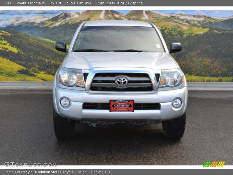 Silver Streak Mica / Graphite 2010 Toyota Tacoma V6 SR5 TRD Double Cab 4x4
