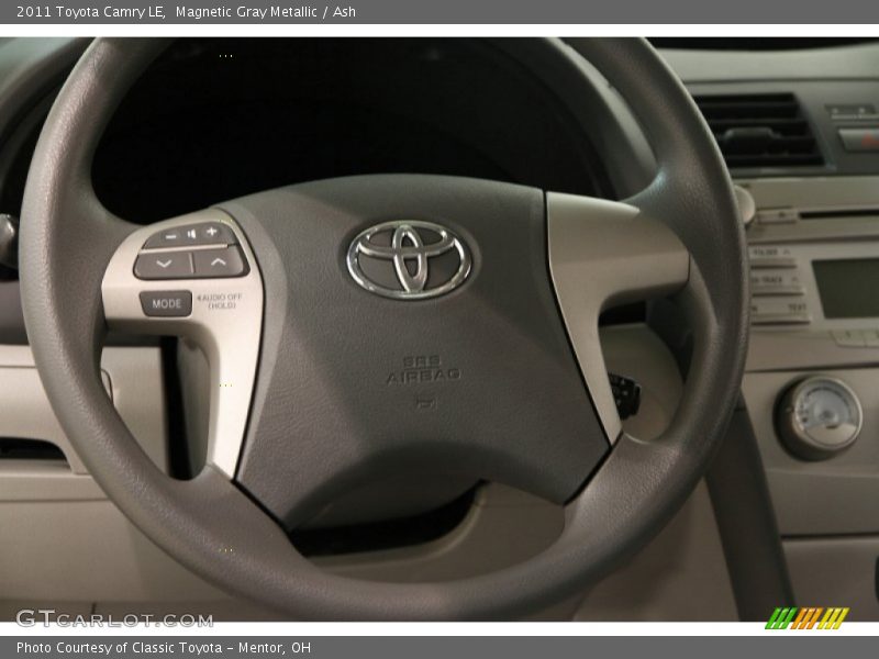 Magnetic Gray Metallic / Ash 2011 Toyota Camry LE
